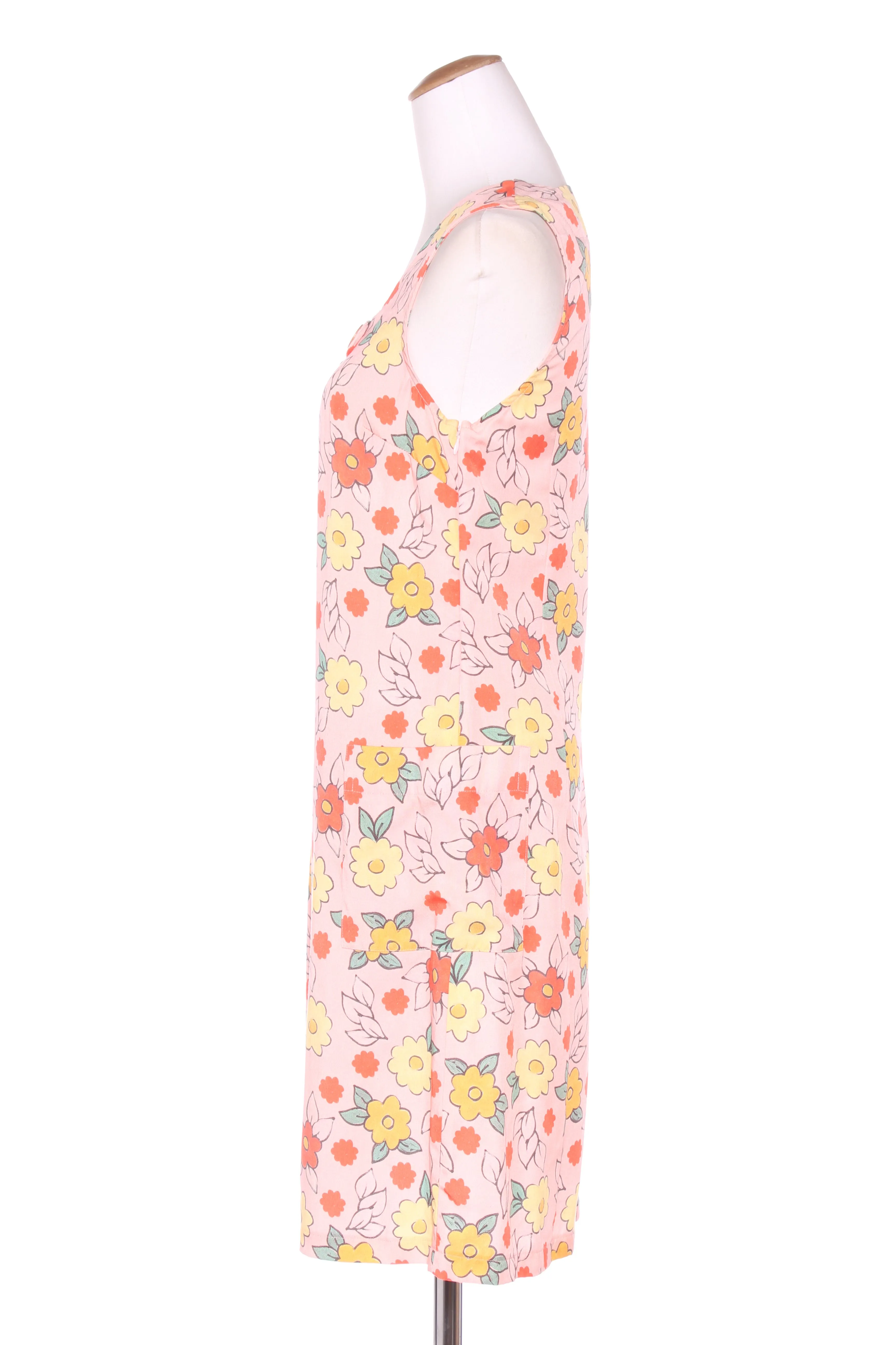 BETTIE MONROE - Painted floral pinafore dress! 8