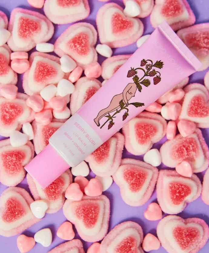 Bopo Berry Blush Lip Balm