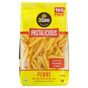 DiSano Pastalicious 100% Durum Wheat Penne Pasta, 1kg