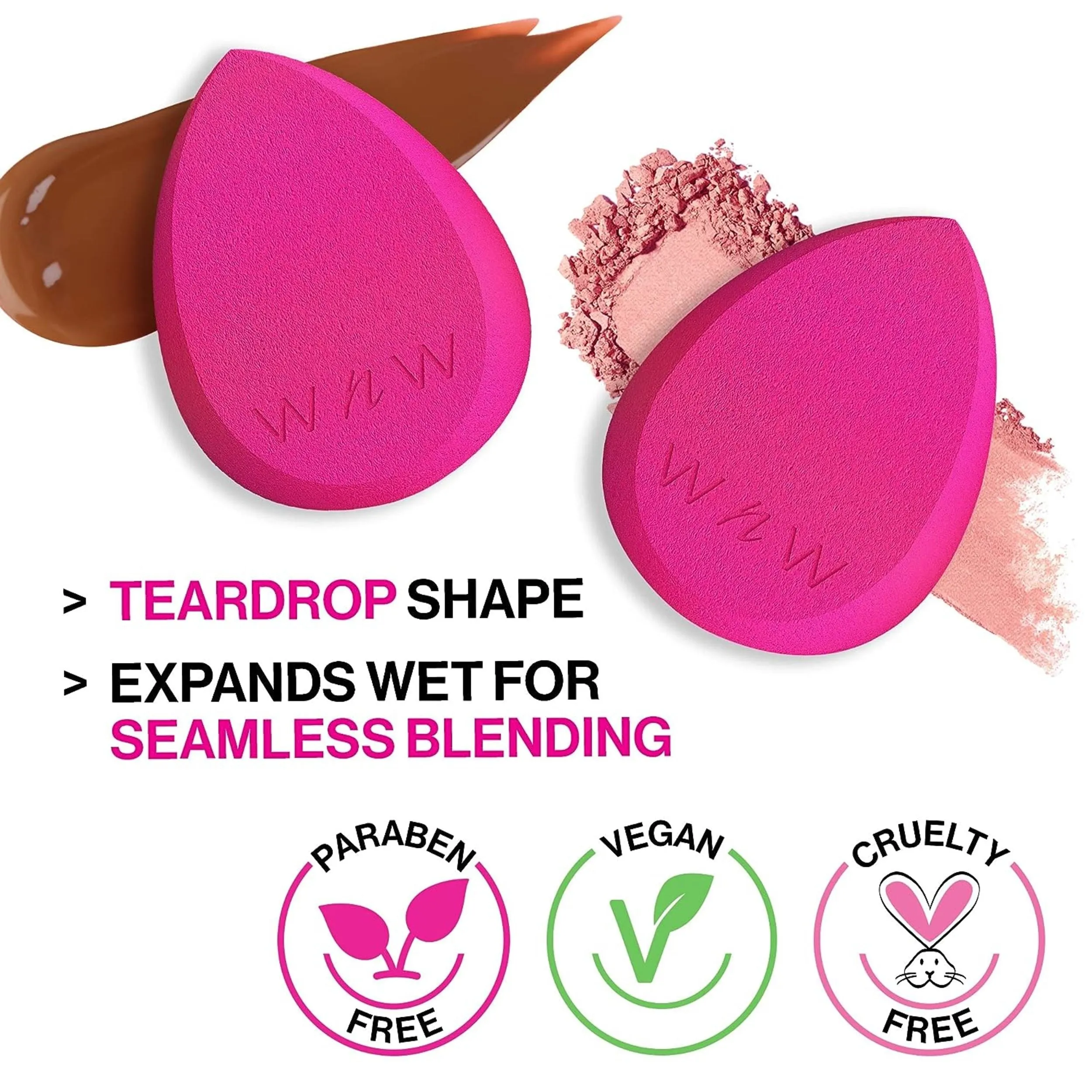 Double Tap Makeup Sponge 2 Pack