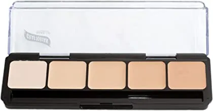 Graftobian HD Glamour Creme Foundation Palette, Cool #1