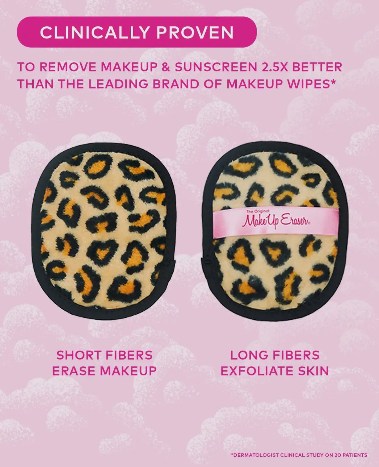 Leopard 7-Day Makeup Eraser Set