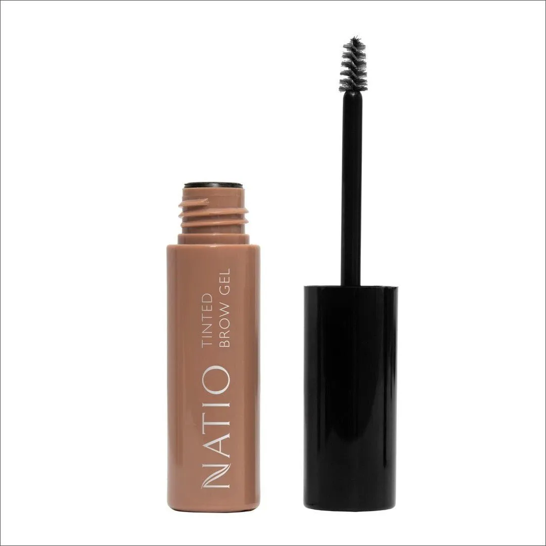 Natio Tinted Brow Gel Light Brown 8ml