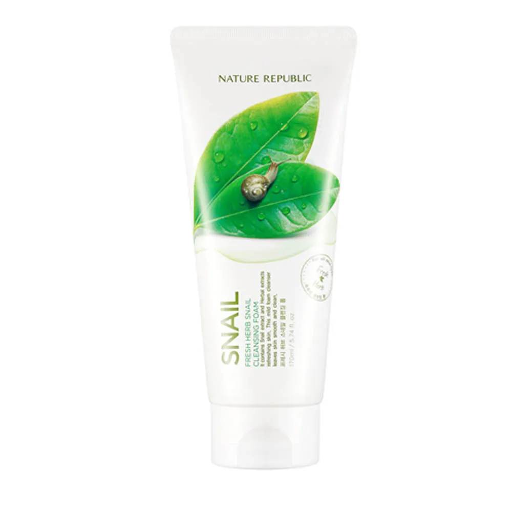 Nature Republic Fresh Herb Cleansing Foam غسولات تنظيف البشرة