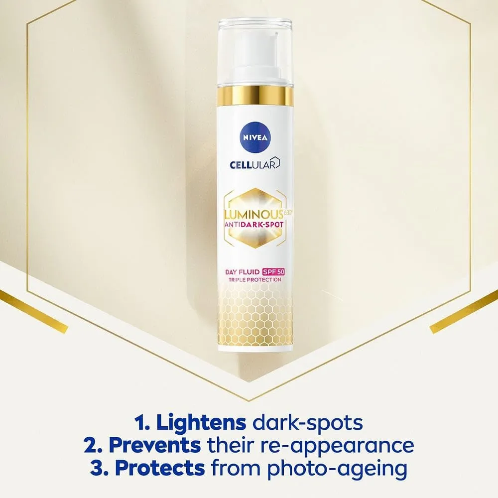 Nivea Cellular Luminous 630 Anti Dark-Spot Day Moisturiser SPF 50 40ml