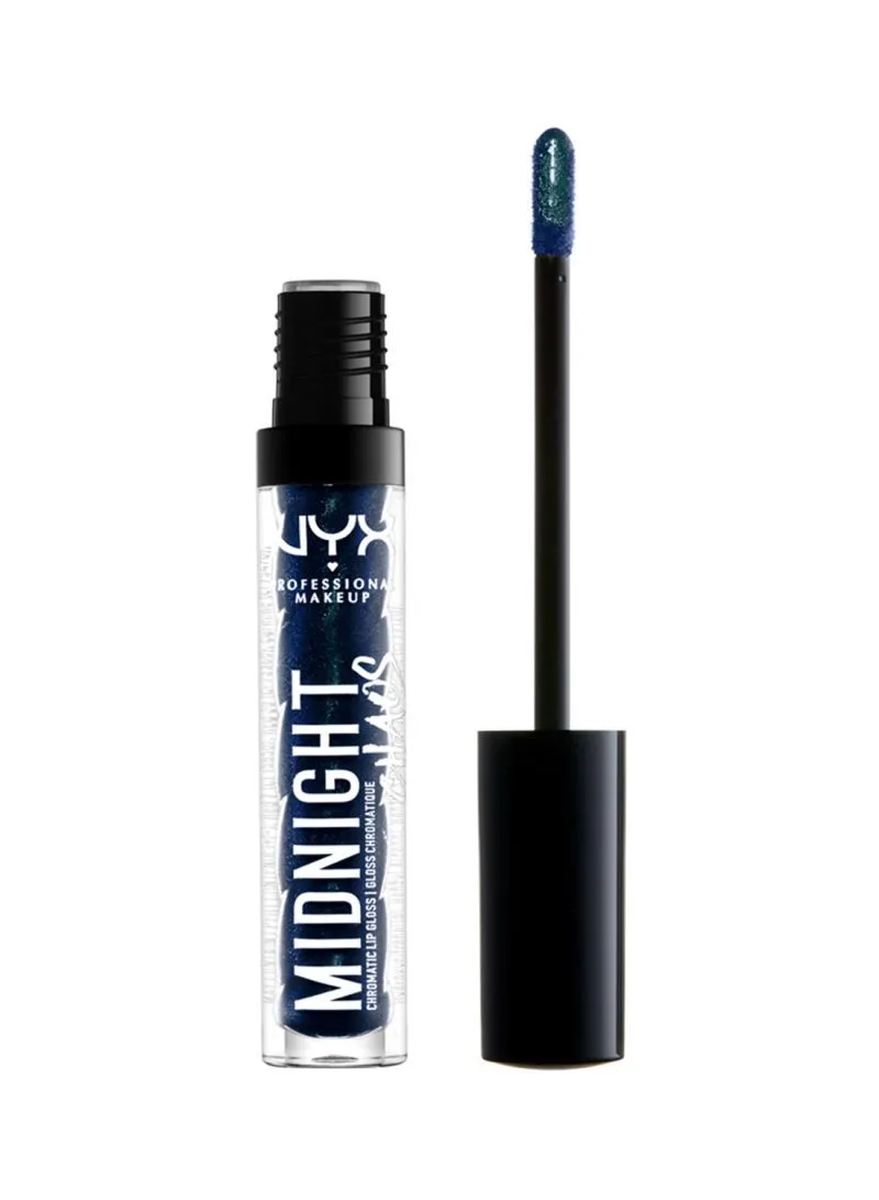 NYX Midnight Chaos Chromatic Lip Gloss 10 Melted Onyx