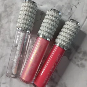 Pink Lip Glosses and Clear