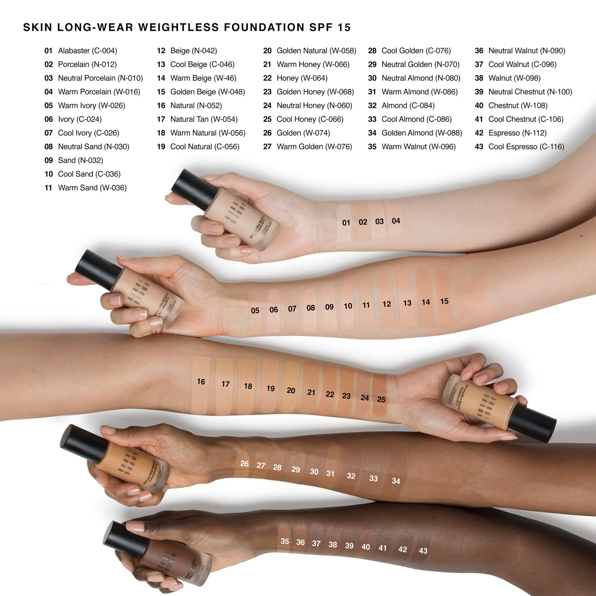 Skin Long-Wear Weightless Foundation SPF 15