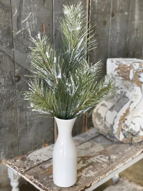 Snowy Fir Spray | 24"