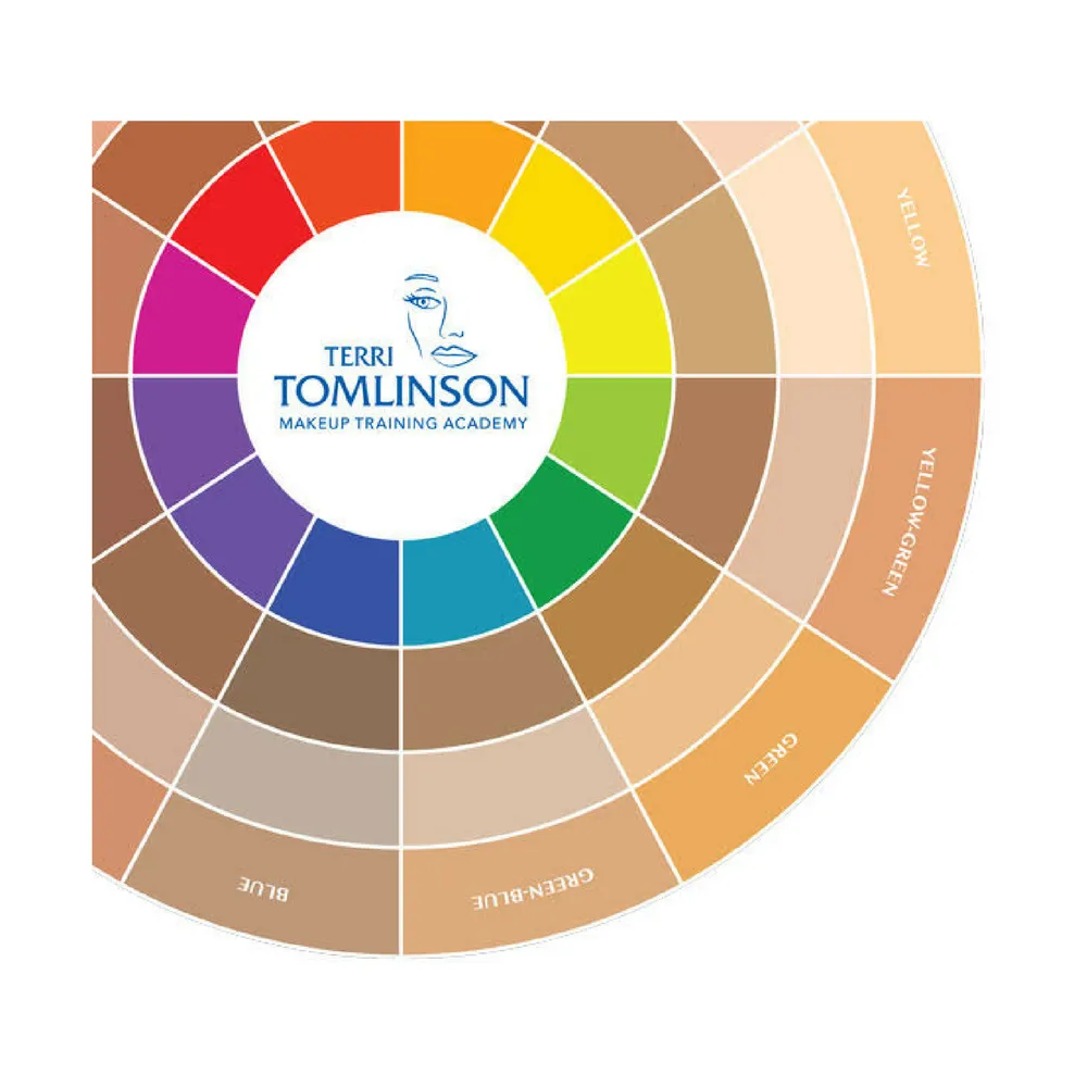 Terri Tomlinson Flesh Tone Color Wheel