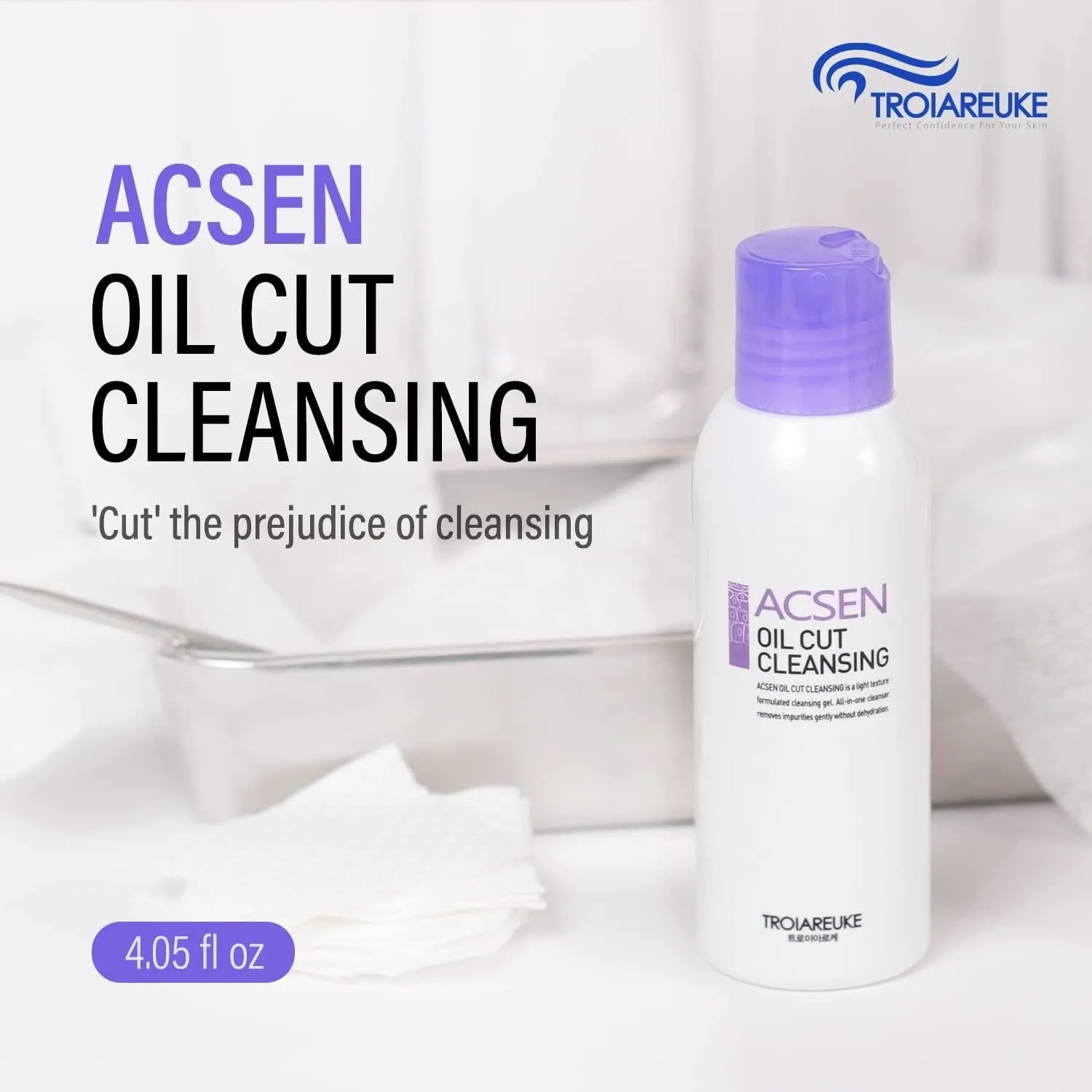 TROIAREUKE ACSEN Oil Cut Cleansing 120ml