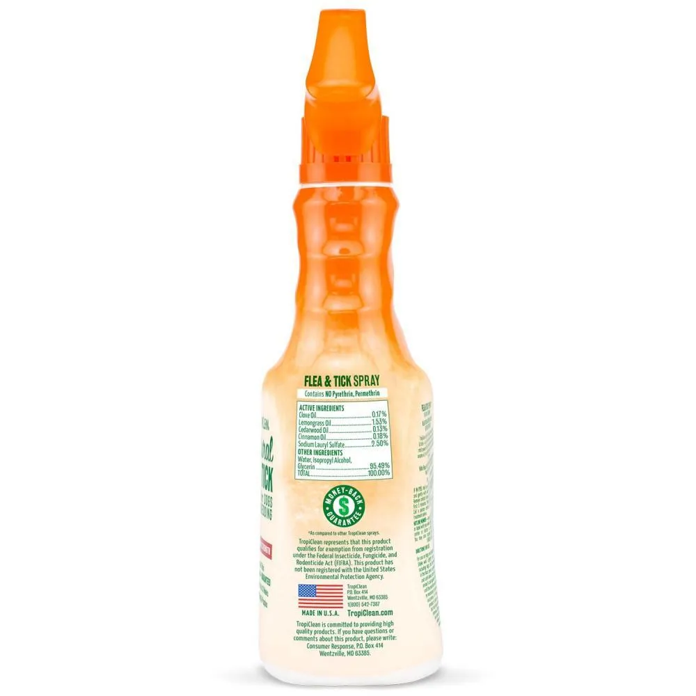 TropiClean Natural Flea & Tick Dog & Bedding Spray